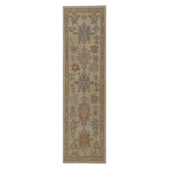 Tappeto Afghanistan Oushak Runner - Design Lana Avorio - 95985