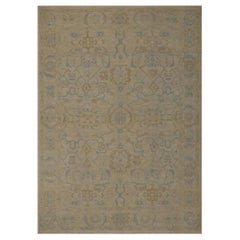 Tappeti Afghanistan Oushak - Lana Avorio Taupe Design - 96028
