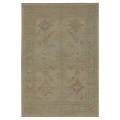 Tappeti Afghanistan Oushak - Design in lana e avorio - 96051