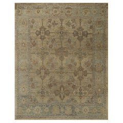 Tappeti Afghanistan Oushak - Design in lana e avorio - 96137