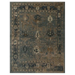 Tapis d'Afghanistan Sultanabad - Design gris en laine - 96142