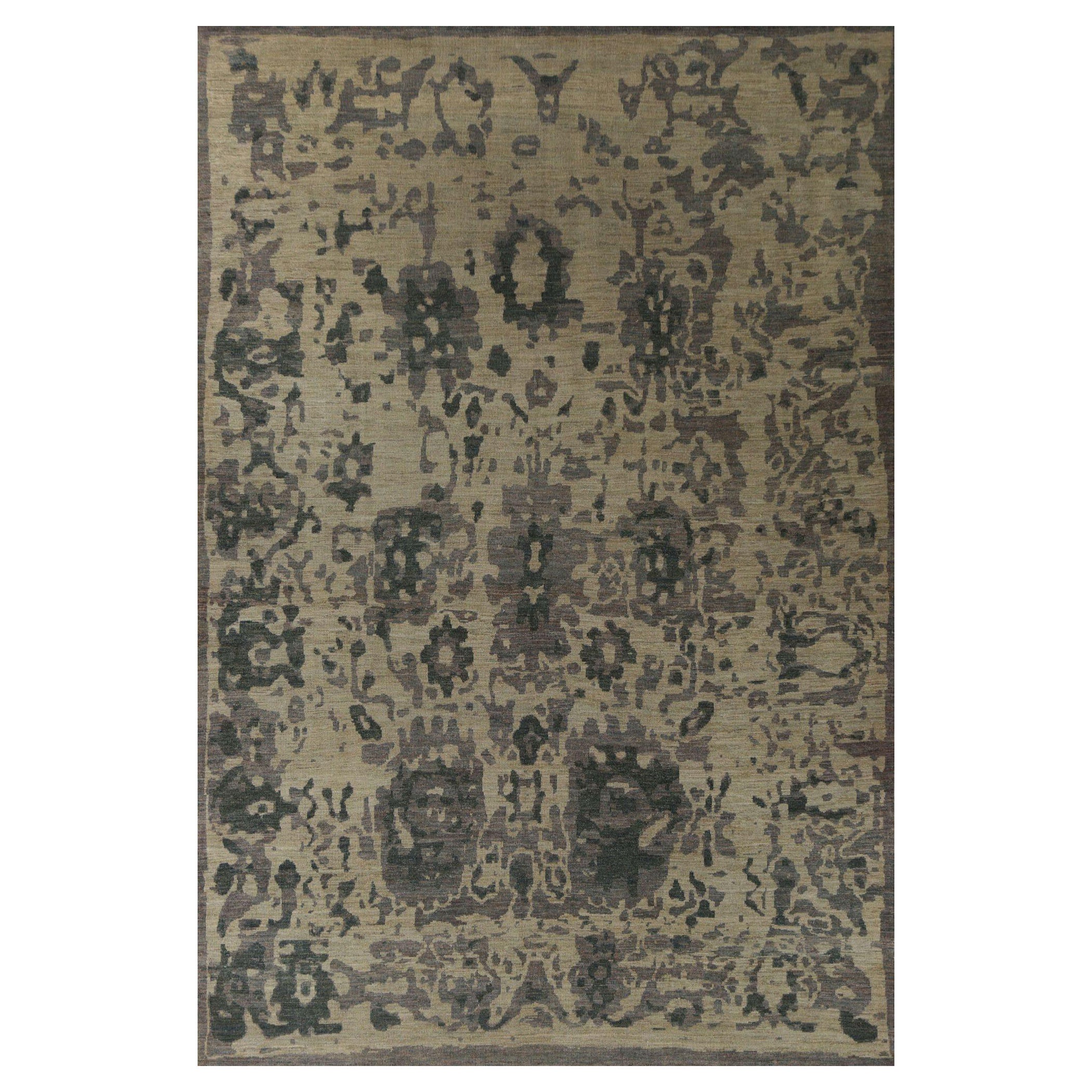 Afghanistan Sultanabad Area Rugs - Wool Ivory Design - 96197