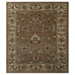 Afghanistan Sultanabad Area Rugs - Wolle Brown Design - 96188