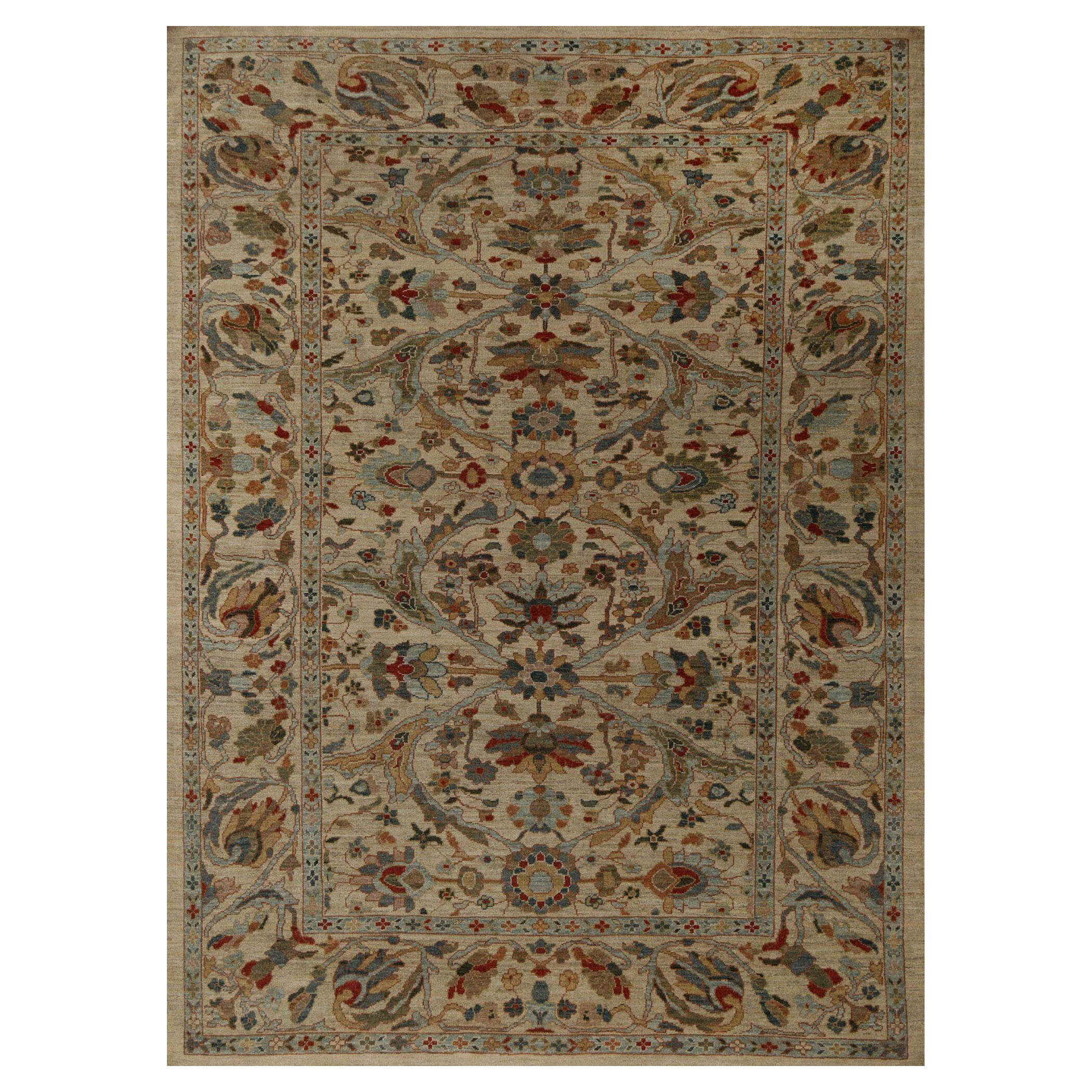 Afghanistan Sultanabad Area Rugs - Wolle Elfenbein Design - 96209