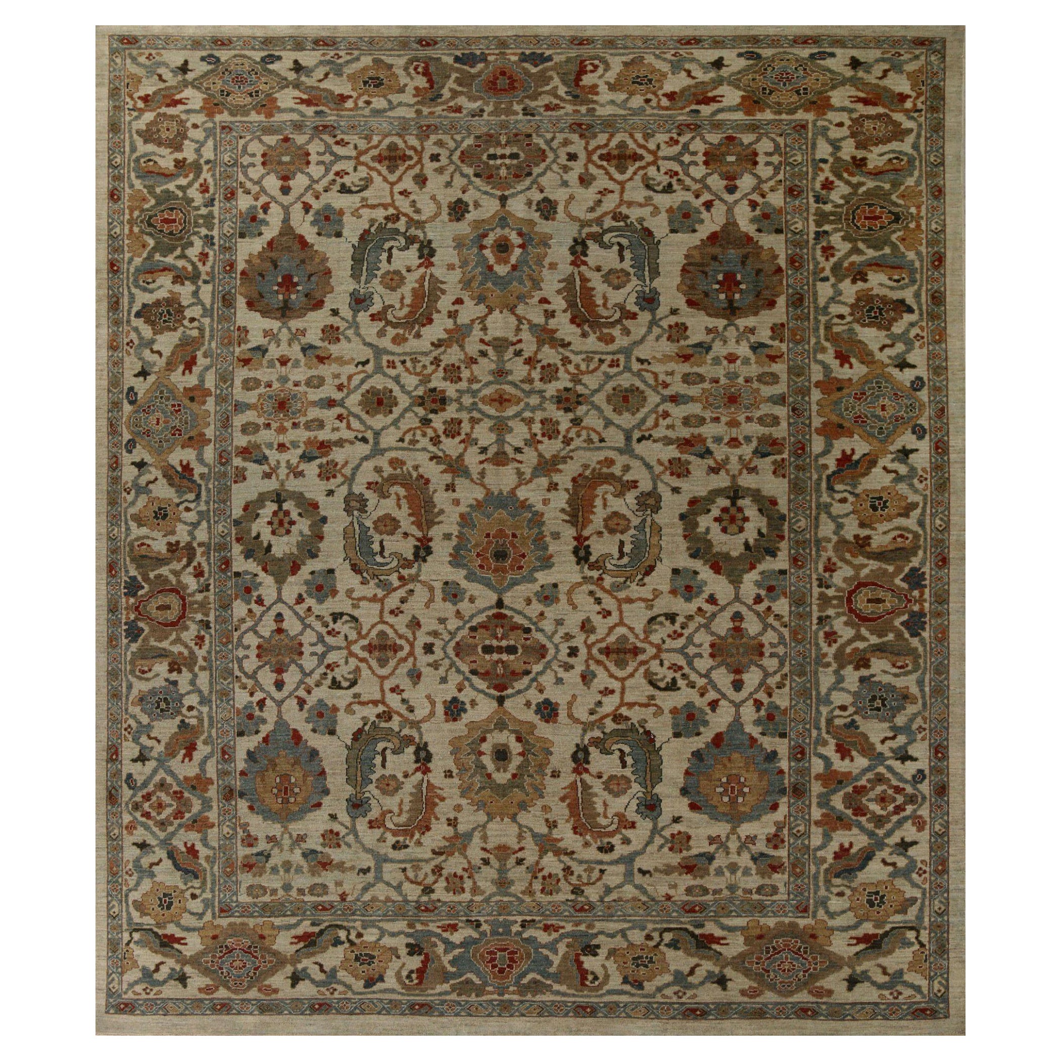 Alfombra Afganistán Sultanabad Rugs - Lana Diseño Marfil - 96214
