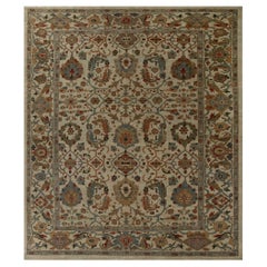 Afghanistan Sultanabad Over Size Teppich - Wolle Elfenbein Design - 96214