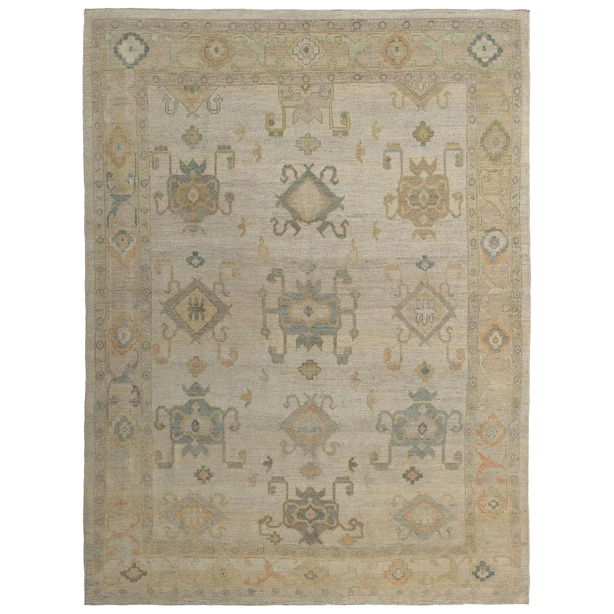 Tappeti per l'area della Turchia Oushak - Design - 98556