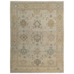 Tapis d'Oushak de Turquie - Design - 98556