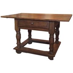 Antique Spanish End Table