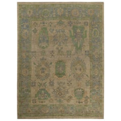Tapis d'Oushak de Turquie - Design - 98568