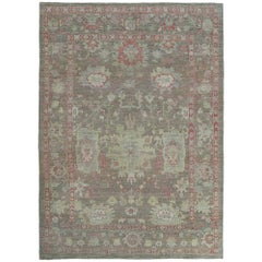 Tapis d'Oushak de Turquie - Design - 98078