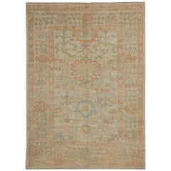 Tapis d'Oushak de Turquie - Design - 98561
