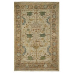 Tapis d'Oushak de Turquie - Design - 98567