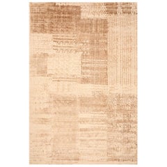 India India Over Size Rug - Wool Brown Taupe Design - 99652