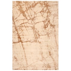 India India Over Size Rug - Wool Brown Taupe Design - 99653