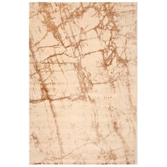India India Over Size Rug - Wool Brown Ivory Taupe Design - 99654