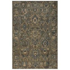 Türkei Sumac Area Rugs - Wolle Schwarz Blau Braun Design - 99659