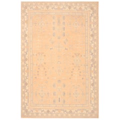 Afghanistan Khotan Area Rugs - Wool Gray Taupe Design - 99663