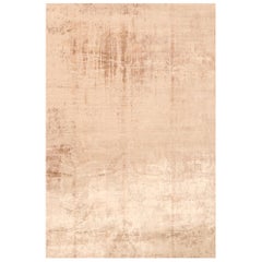 India India Area Rugs - Wool Brown Taupe Design - 99644