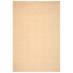 Afghanistan Khotan Over Size Rug - Wool Brown Gray Design - 99664