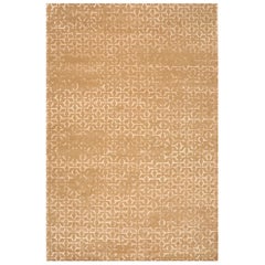 India India Over Size Rug - Wool Brown Ivory Design - 99648