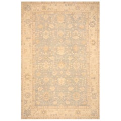 Afghanistan Oushak Over Size Teppich - Wolle Grau Elfenbein Taupe - 99668
