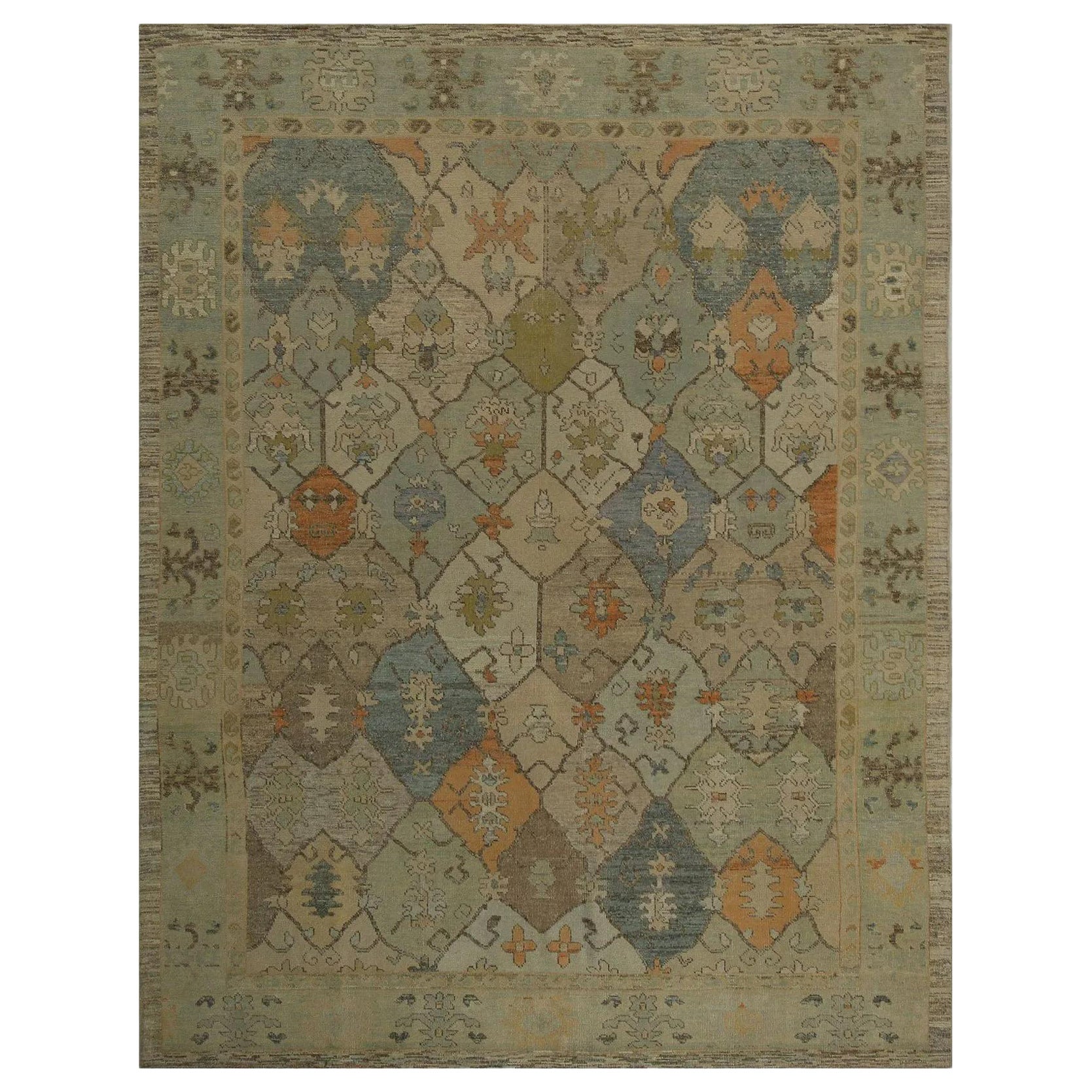 Tappeti per l'area della Turchia Oushak - Design - 98617