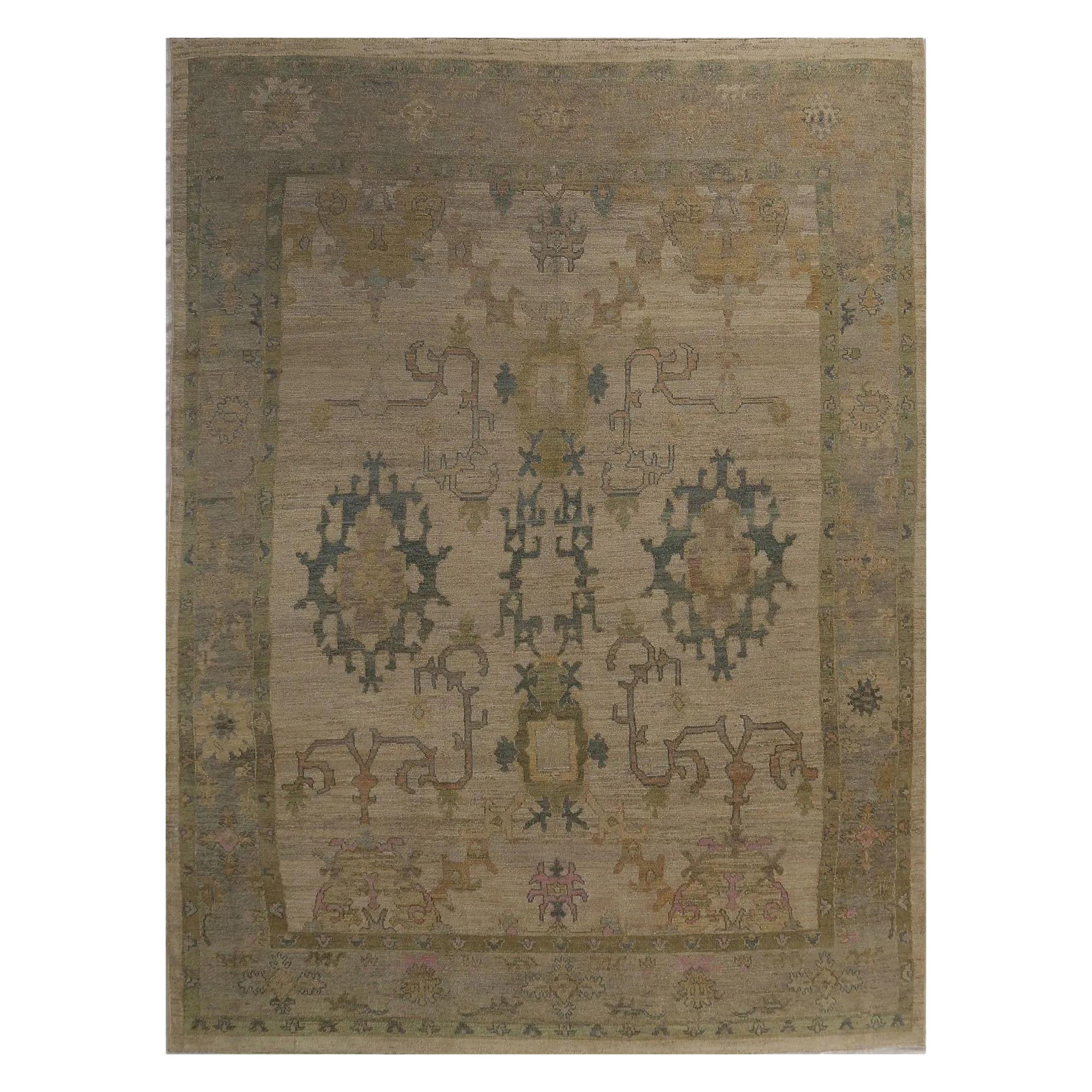 Tappeti per l'area della Turchia Oushak - Design - 98787