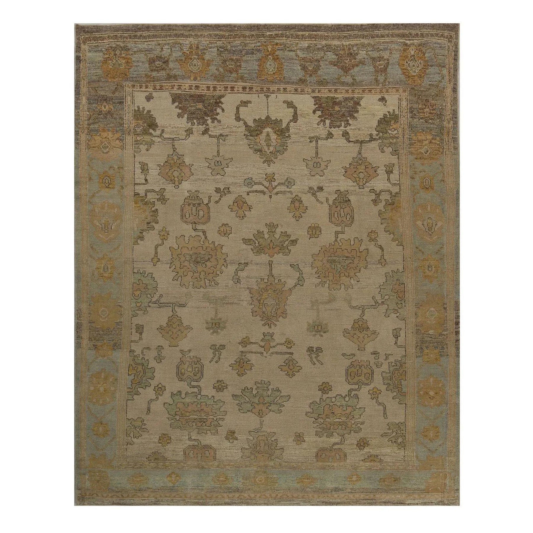 Tappeti per l'area della Turchia Oushak - Design - 98853