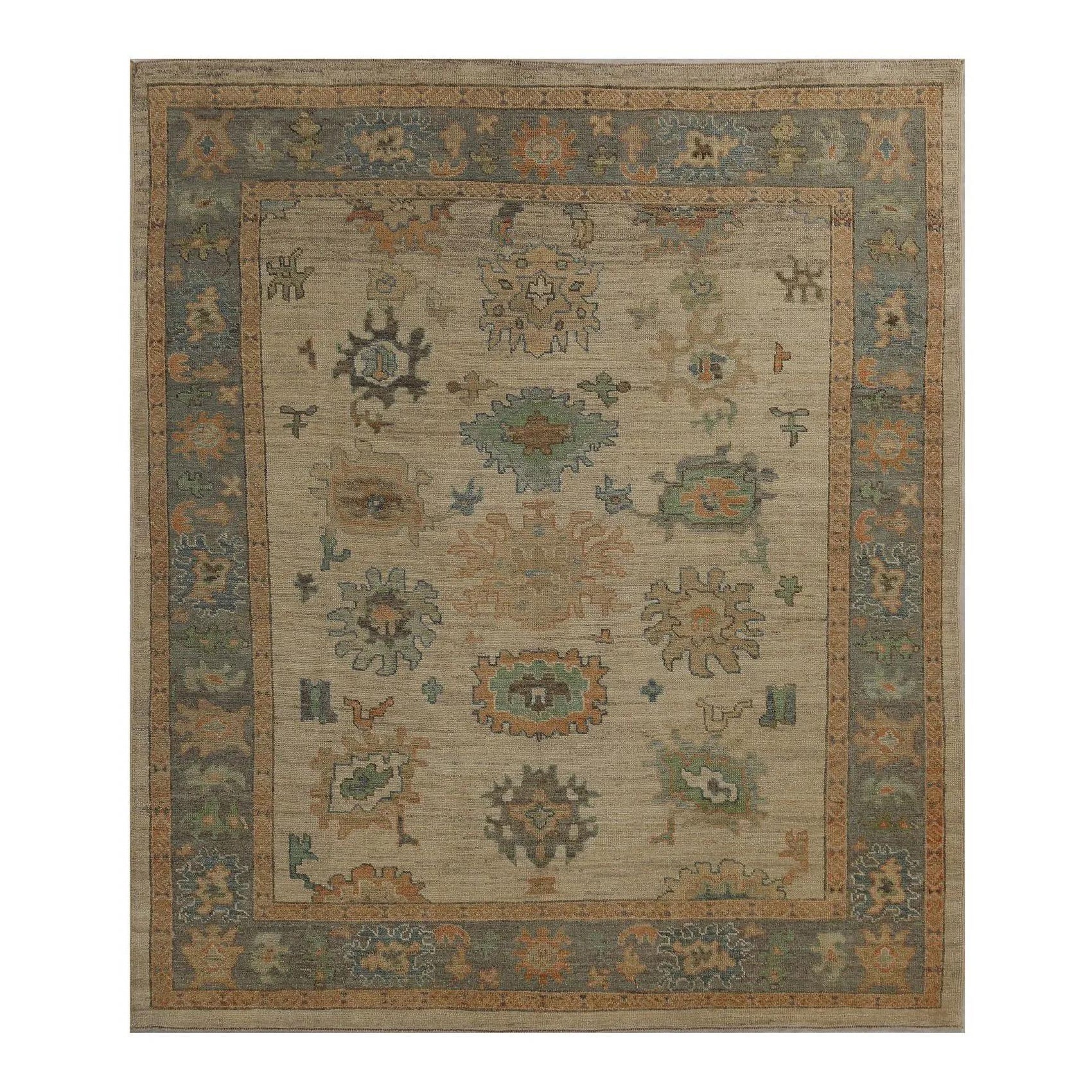 Tappeti per l'area della Turchia Oushak - Design - 98857