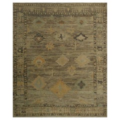 Tapis d'Oushak de Turquie - Design - 99092