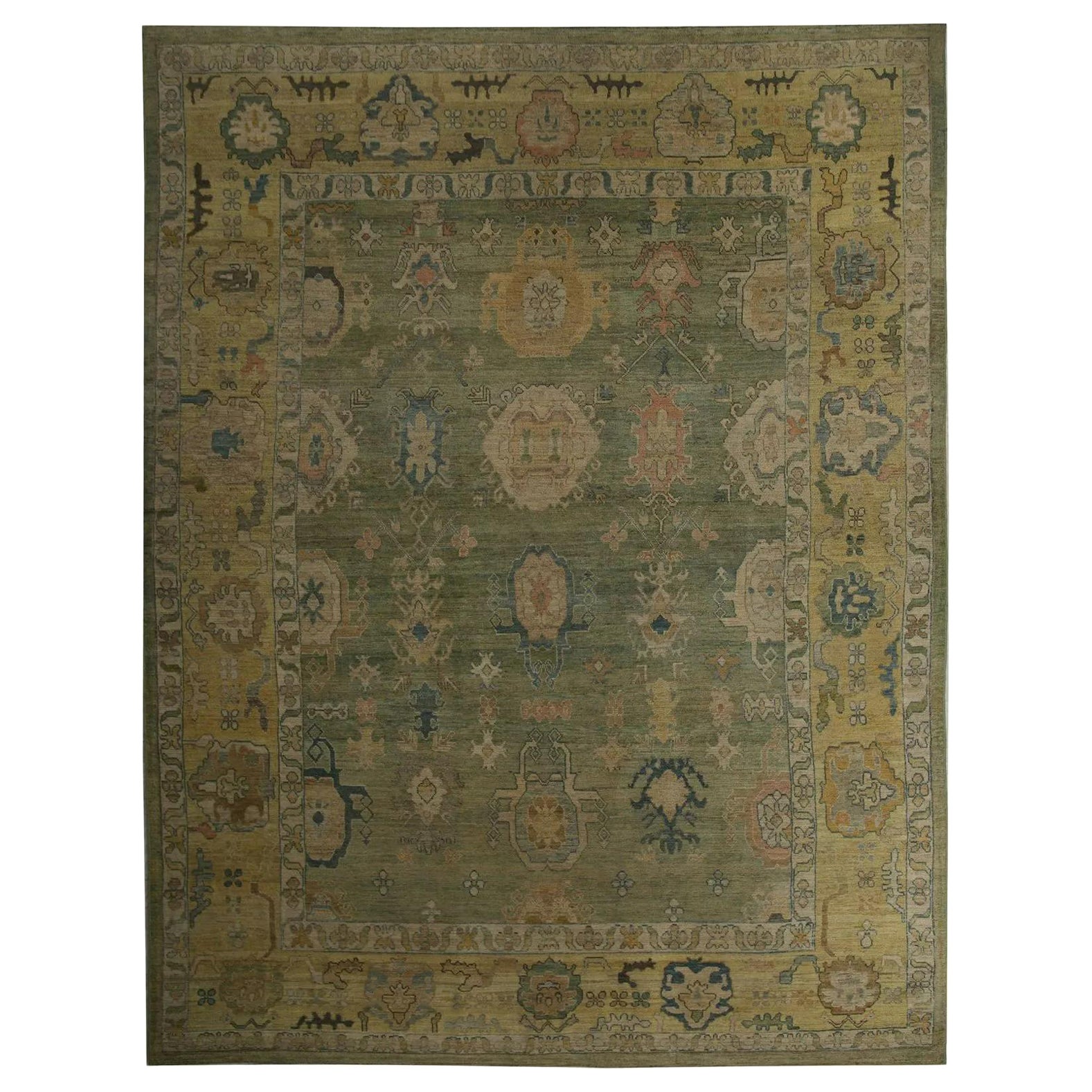 Tappeti per l'area della Turchia Oushak - Design - 99082