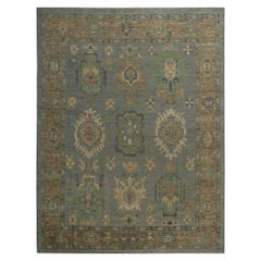 Tapis d'Oushak de Turquie - Design - 99088