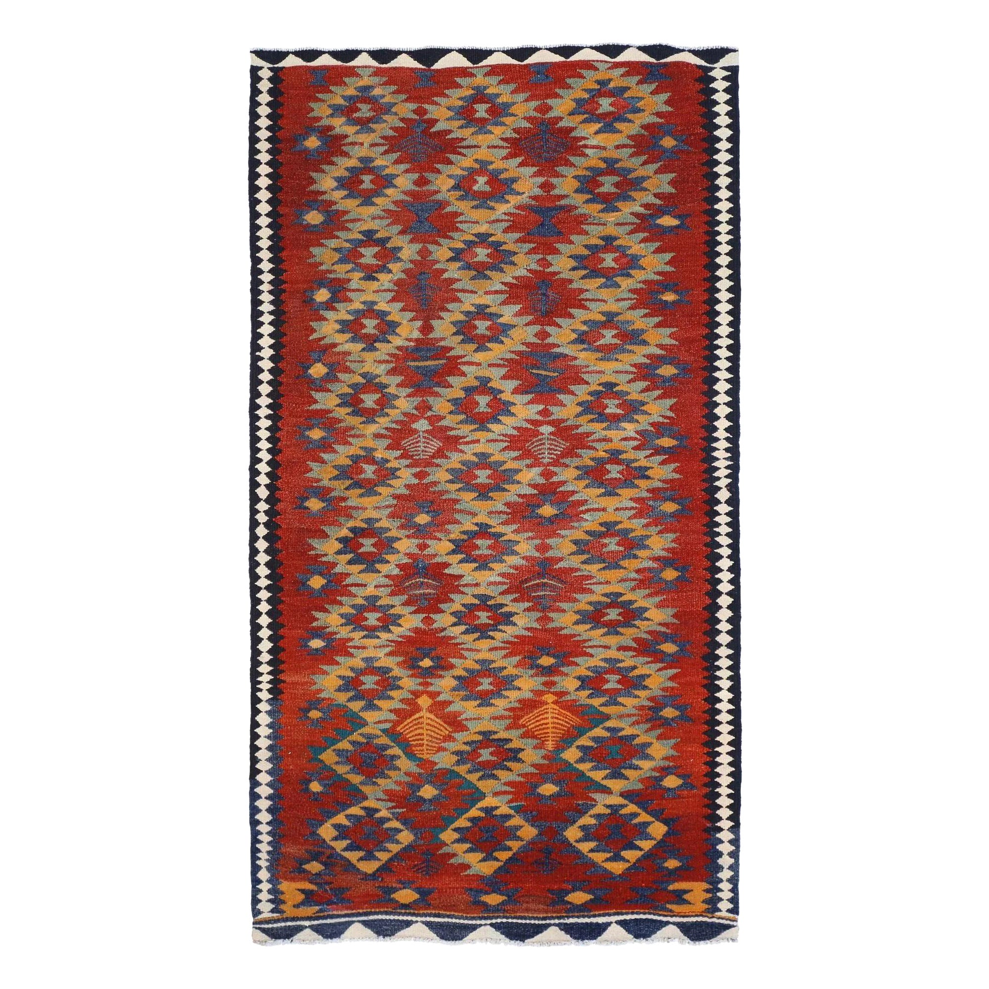 Turkey Kelim-Teppiche – Design – 99225 im Angebot