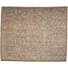 Tappeto Afghanistan Moroccan Over Size - Lana Marrone Avorio Design - 98458