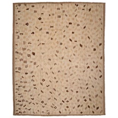 Tappeto Afghanistan Moroccan Over Size - Lana Marrone Avorio Design - 98460