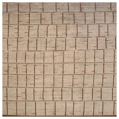 Alfombra marroquí Afganistán - Lana Marrón - 98450