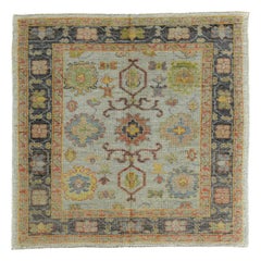 Tappeto Afghanistan Abadeh piccolo - Lana Blu Verde Rosso Giallo - 89164