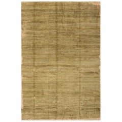 India India Area Rugs - Wool Green Design - 99635
