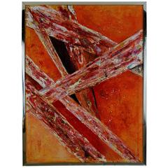 Crystal Formation Abstract Painting 4
