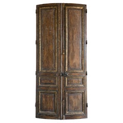 Antique Pair of Monumental 19th C. French Doors