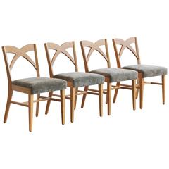 Paul Frankl Dining Chairs for Brown Saltman, Set of Four