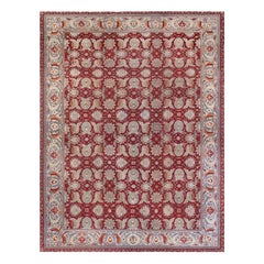 Doris Leslie Blau 19th Century Bold Turkish Hereke Wool Carpet