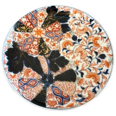 Plato Imari Antiguo Japonés Pintado a Mano de Calidad