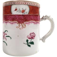 Chinese Export Famille Rose Porcelain Mug