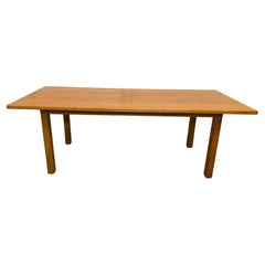 Table basse scandinave moderne en chêne Oak Oak en laiton
