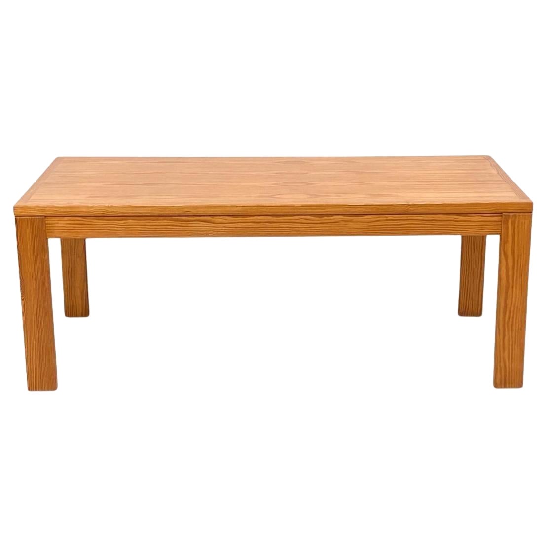 Table de salle à manger rectangulaire en pin, The Moderns, mid century