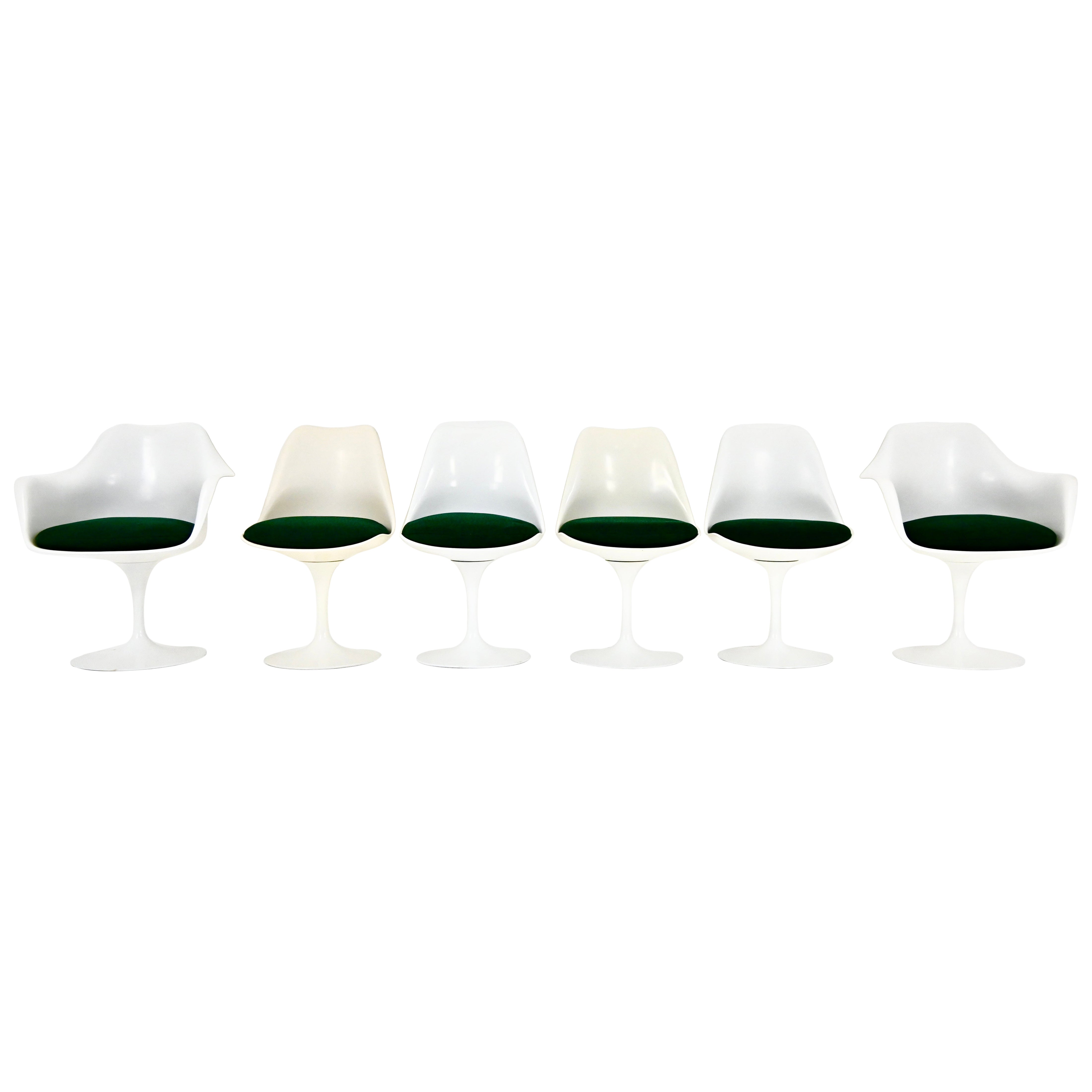 Chaises de salle à manger Tulip d'Eero Saarinen pour Knoll International, 1970, lot de 6