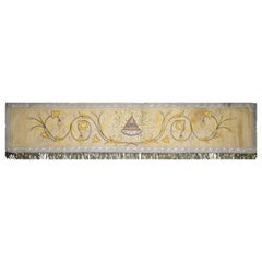 19th-Century Embroidery, Religious Element "YAHVAH" – W168 x H35 cm - No. 1549