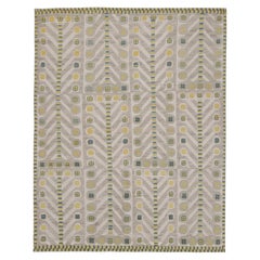 Tappeto in stile scandinavo Rug & Kilim in beige e grigio con motivi geometrici
